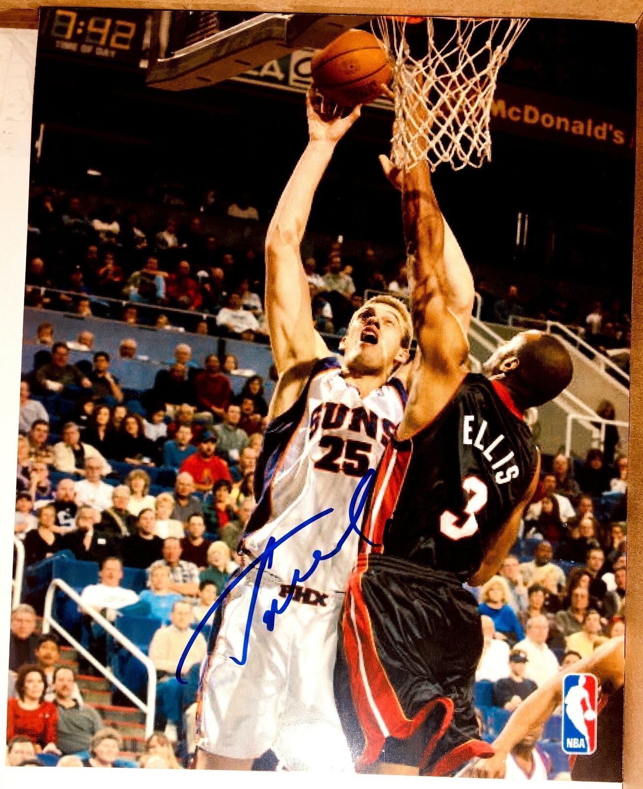 Jake Tsakalidis Signed 8x10 Photo Poster painting Phoenix Suns Memphis Grizzlies Autograph Auto