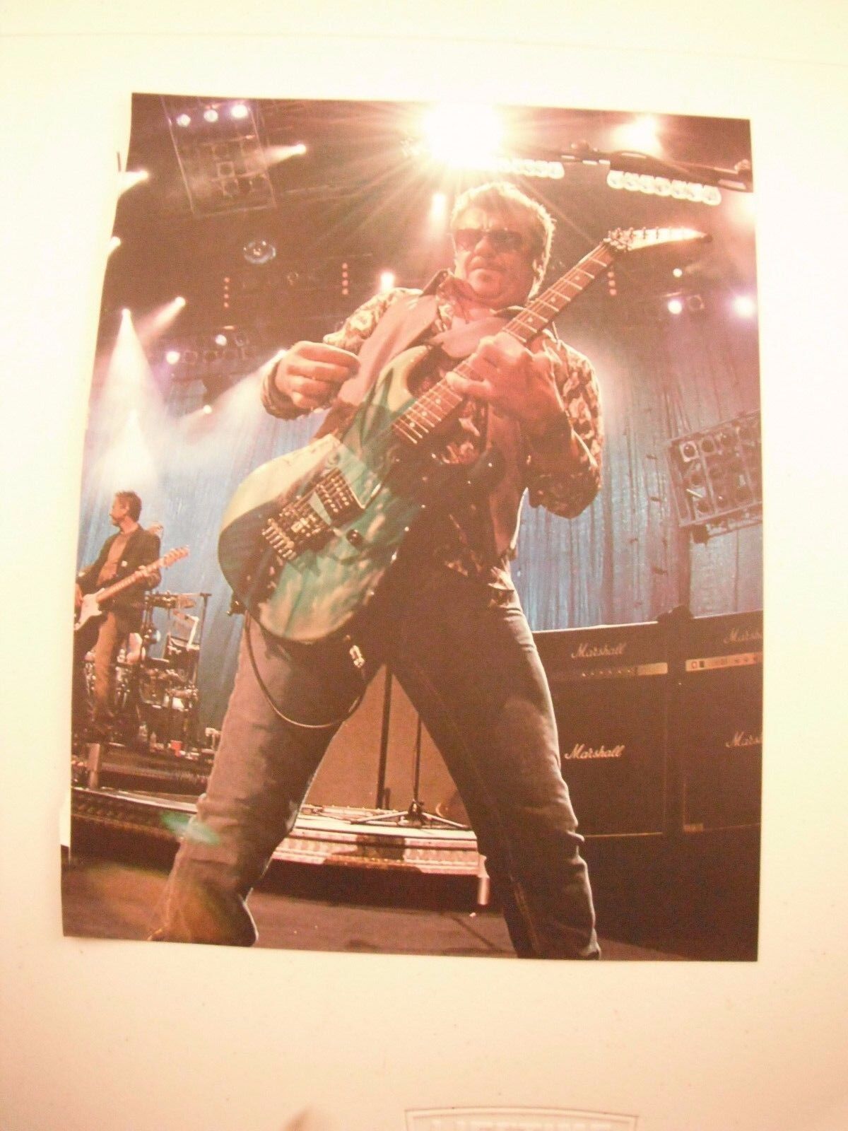 Tim Farriss INXS Guitarist 12x9 Coffee Table Book Photo Poster painting Page