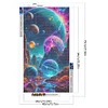 (40*70cm)Planet - Full Round Drill Diamond Painting