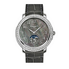 Patek Philippe Complications Moon Phase White Gold Black Tahitian Mother of Pearl Diamond 4968G-001