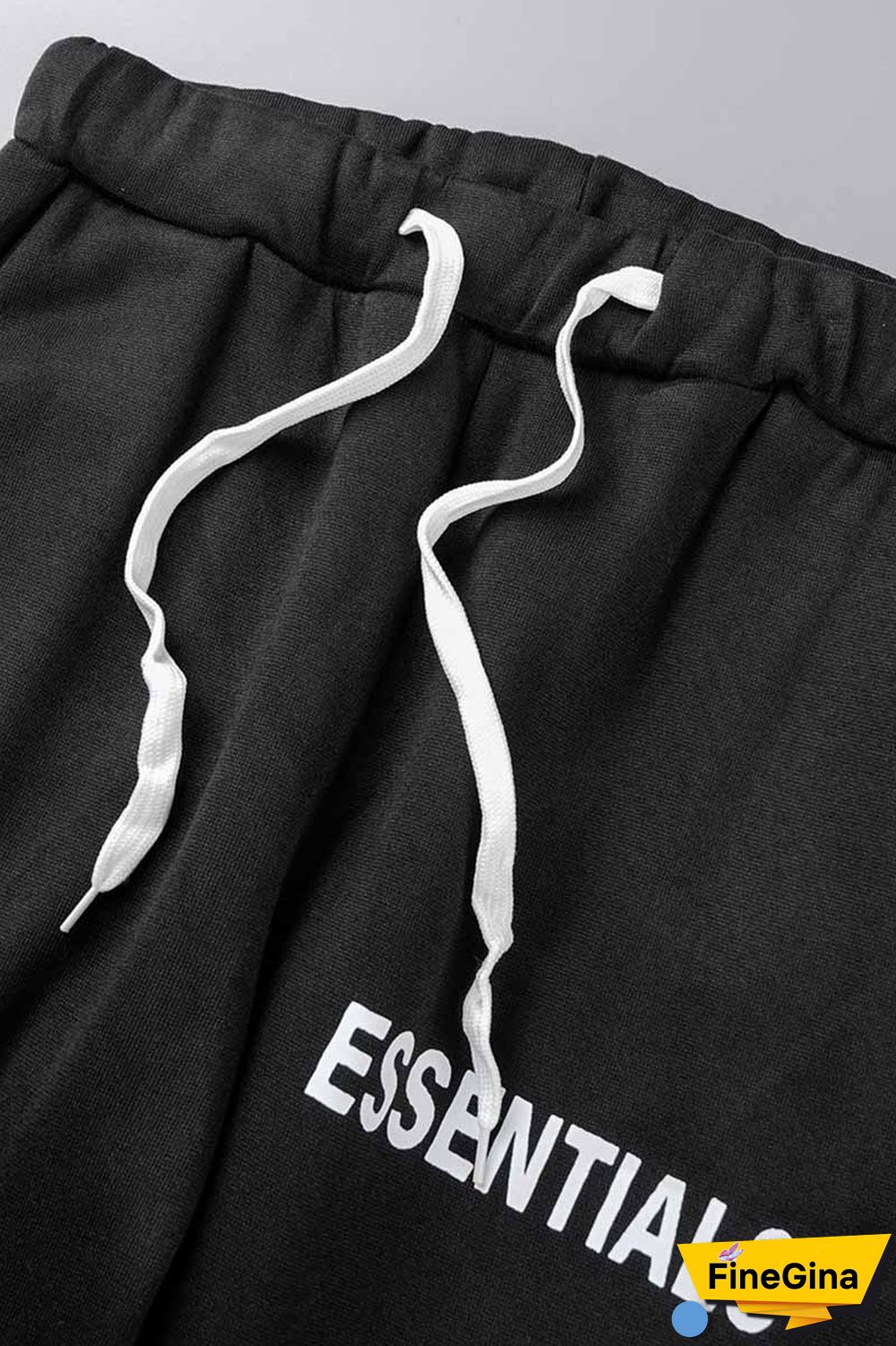 Pink Elegant Print Letter Hooded Collar Long Sleeve Two Pieces