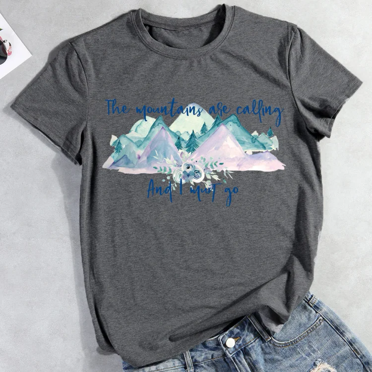 PSL- Mountains Are Calling T-shirt Tee -012157