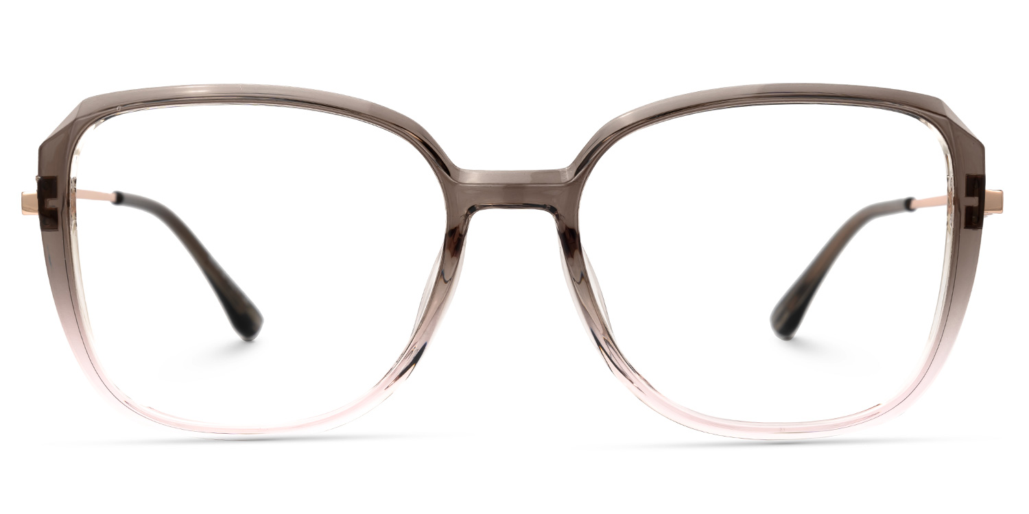 Quinlan Braun Rechteckig Brille Braun