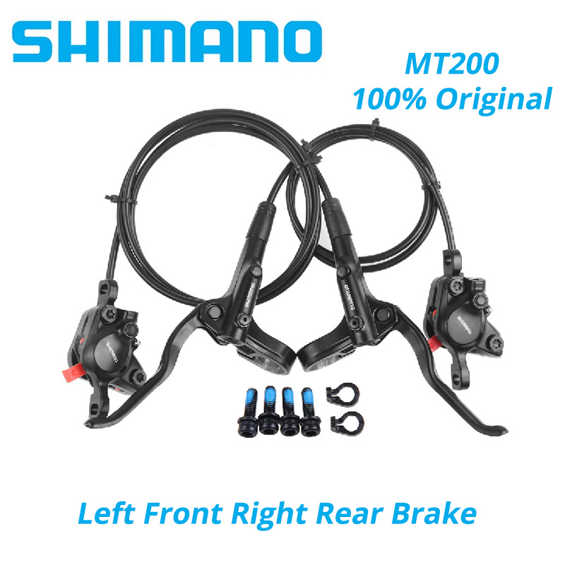 Shimano MT200 MT201 M315 MTB Mountain Bike Hydraulic Disc Brake Set Contains MT200 Brakes Lever Rotor RT56 RT54 RT26 RT30 HS1 G3