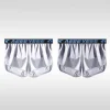 Men's High-End Loose A Luo Pants Ice Silk Breathable Home High-Slit Boxer Shorts