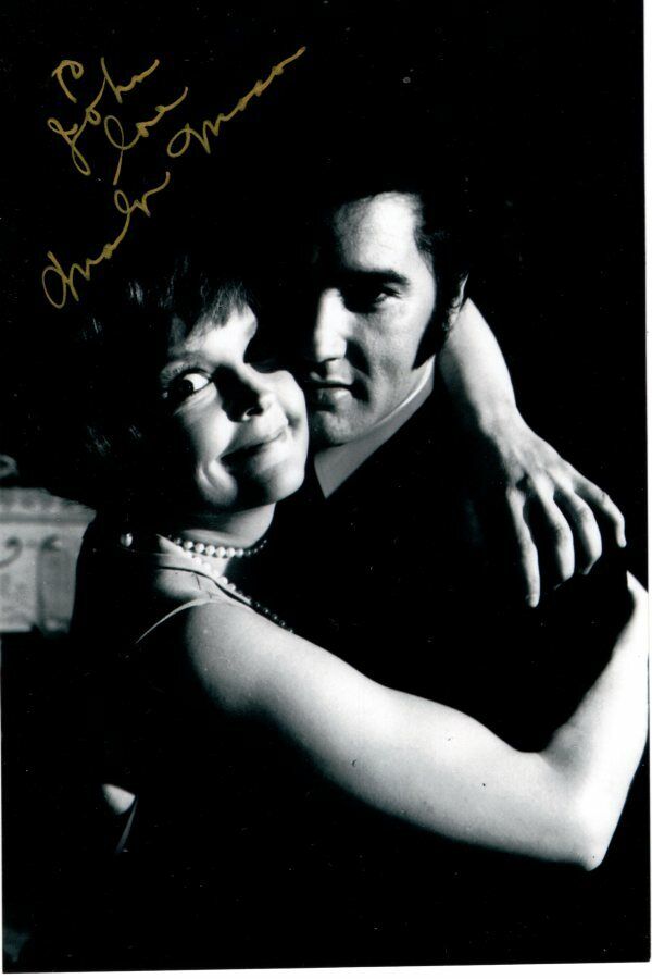 MARLYN MASON Autographed Signed w/ ELVIS PRESLEY Photo Poster paintinggraph - To John