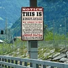 Warning - Vintage Metal Signs(12*16Inch) - Warning