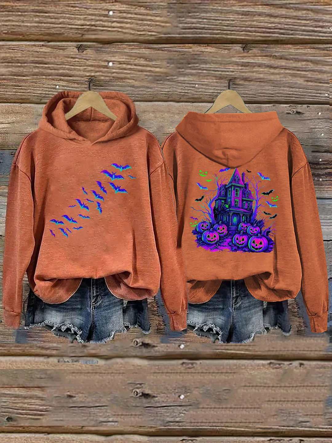 Halloween Bats Hoodie