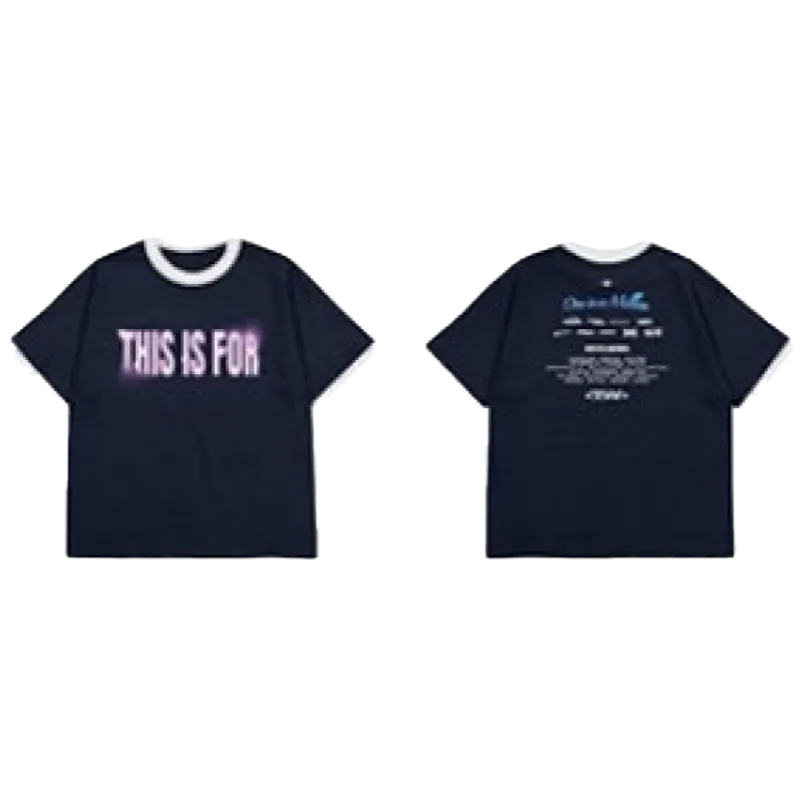 This Is For World Tour in LA White T-Shirt