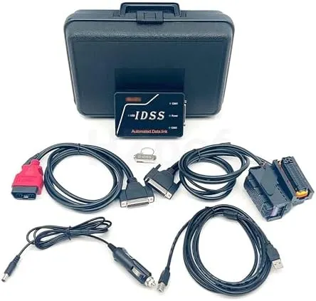 Excavator Diagnostic Tool Scanner MT10248 for Isuzu IDSS E-IDSS G-IDSS Diesel Engine Programming Calibration Data Cylinder Failure Test (G-IDSS for Trucks Adapter)