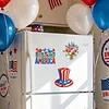 4pcs America 250th Anniversary DIY Diamond Art Magnets Kit Diamond Art Refrigerator Magnet Rhinestones Refrigerator Magnetic Sticker for Adult Beginners DIY Home Office Decor (05)