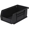 Akro-Mils 30220 AkroBins ESD Electrostatic Dissipative Anti-Static Stack and Hang Storage Bins, (7-Inch x 4-Inch x 3-Inch), Black, (24-Pack)