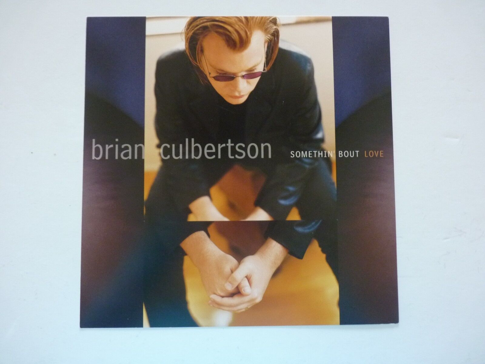 Brian Culbertson Somethink bout Love LP Record Photo Poster painting Flat 12x12 Poster