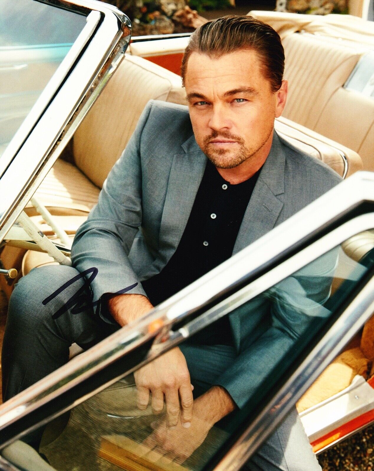 Leonardo DiCaprio Signed 10X8 Photo Poster painting Genuine Signature AFTAL COA (A)