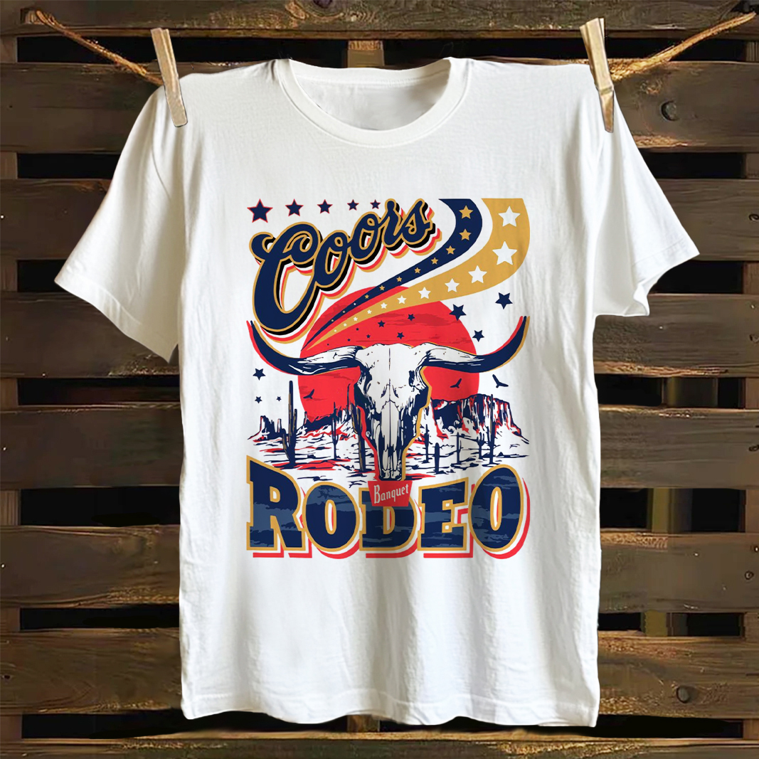 Western Themed Graphic Print T-shirt