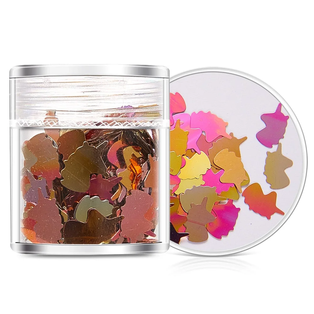 Nail Art Glitter Mix Sequins Color Powder Paillettes For Christmas Tree Party Decor DIY Clothing Sewing Accessories 322