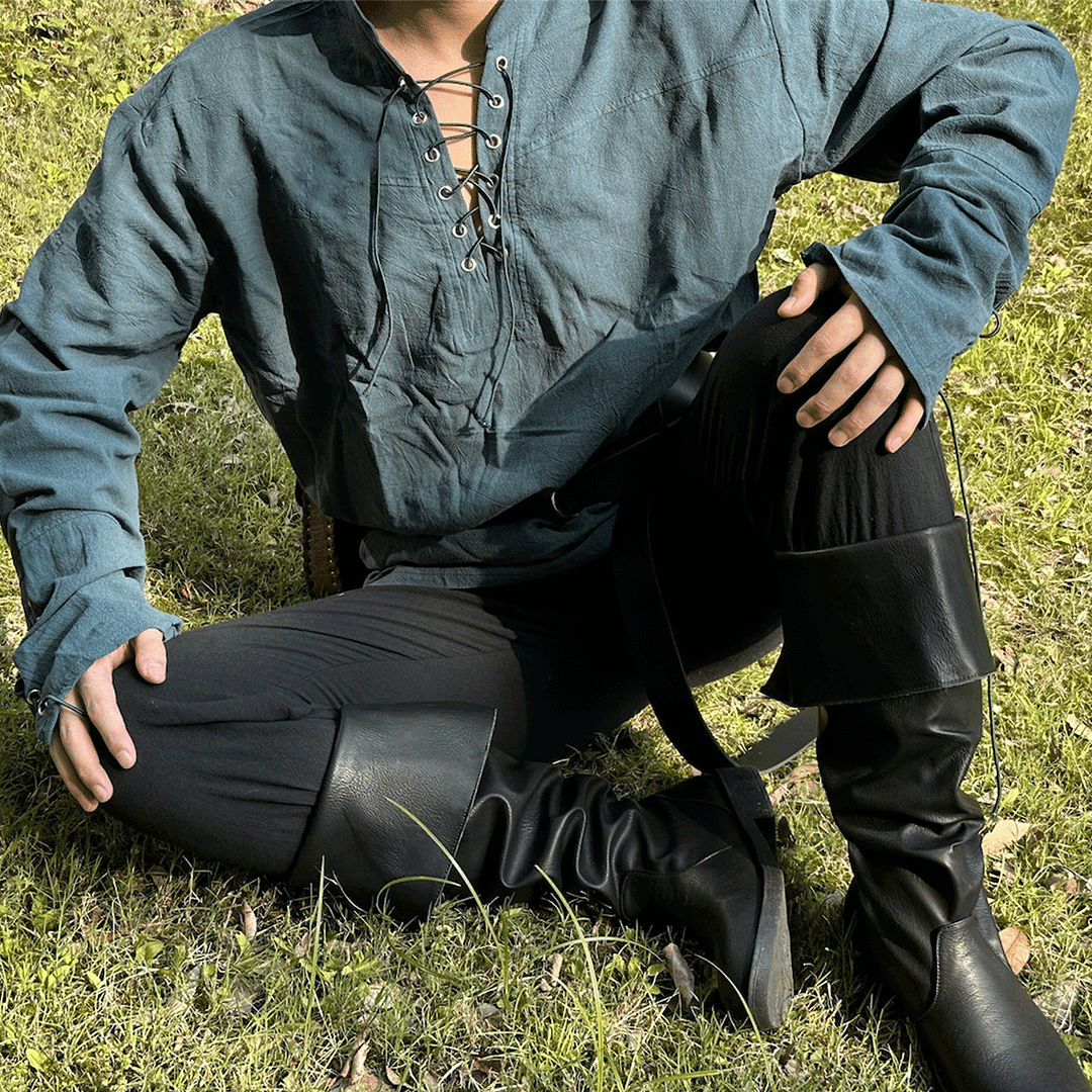 Linen Viking Shirt-inspireuse