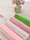 400 Pcs Pipe Cleaners Craft Kit with Floral Wires Tape Stamen and Ribbon Chenille Stems Flowers Craft Kit Suitable for Home Decor Handmade Gifts