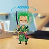 Diamond Painting Acrylic Character Zoro Shake Head Tabletop Decor