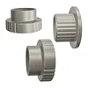 2Pcs Pool Fountain Adapter Set 1 Male 1 Female Ground Pool Fountain Adapters Non-Slip ABS Swimming Pools Equipment Pools Waterfall Connector For SummerWave & Funsicle