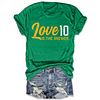 Love 10 Is The Answer Tee