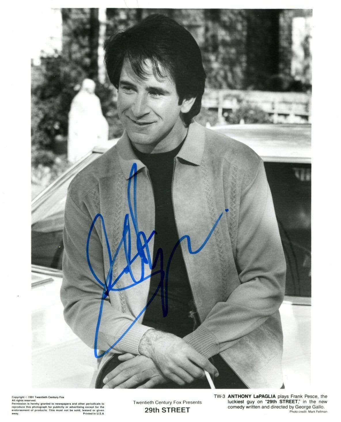 Anthony LaPaglia ACTOR autograph, signed promotion Photo Poster painting