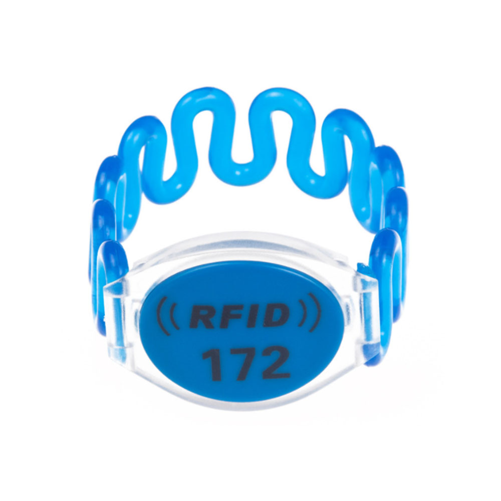 Hot Sale Sauna Bracelet Water Park Cabinet Wristband 125khz Tk4100 Em4200 RFID Silicone Wristband 7