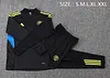 2025/2026 Manchester United Half-Pull Training Suit Black Football Shirt 1:1 Thai Quality