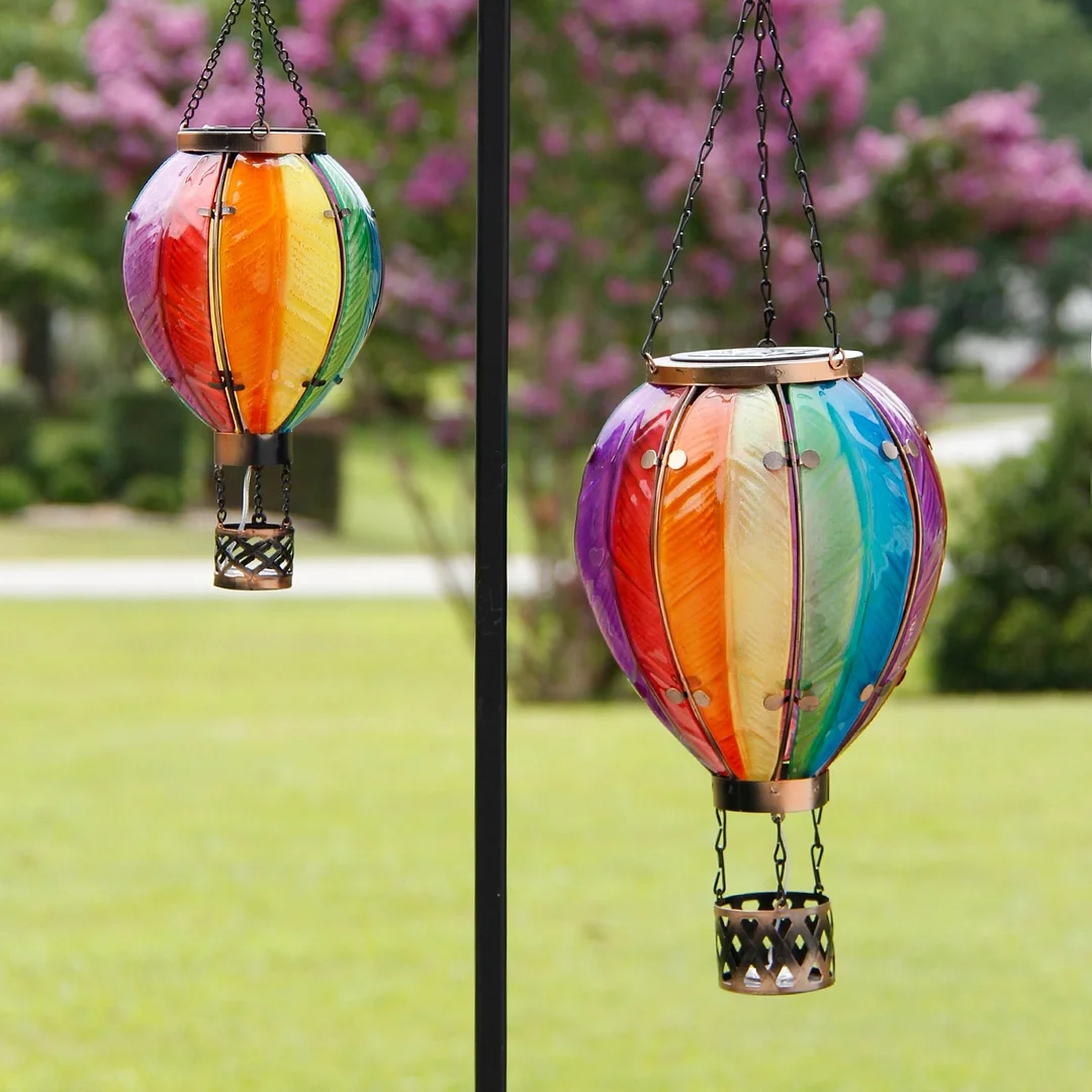 🔥Solar Hot Air Balloon With simulated flame effect