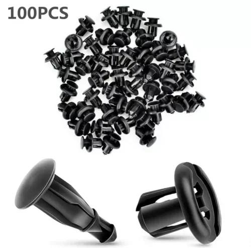Dronehint Parts Bumper Clips 10mm Hood Fender Push Rivets Retainer Fasteners For Honda (For: Acura) Parts