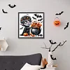 Multistyle Nuits D'Horreur D'Halloween - Peinture Diamant Ronde - 40 X 40 CM