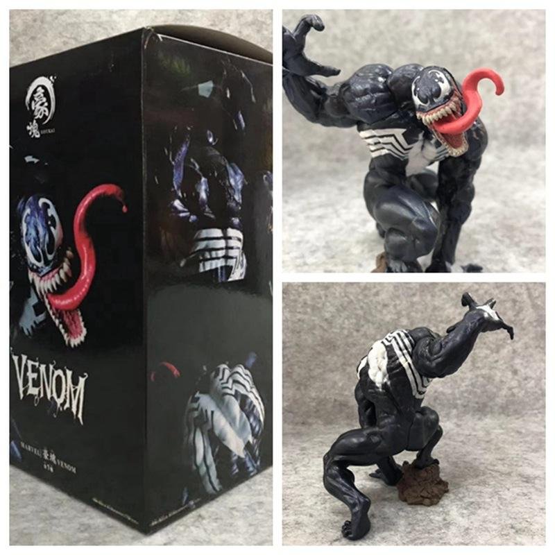 Venom Let There Be Carnage The Black Eddie Anime Figure Toy Cartoon Brock Model Dolls
