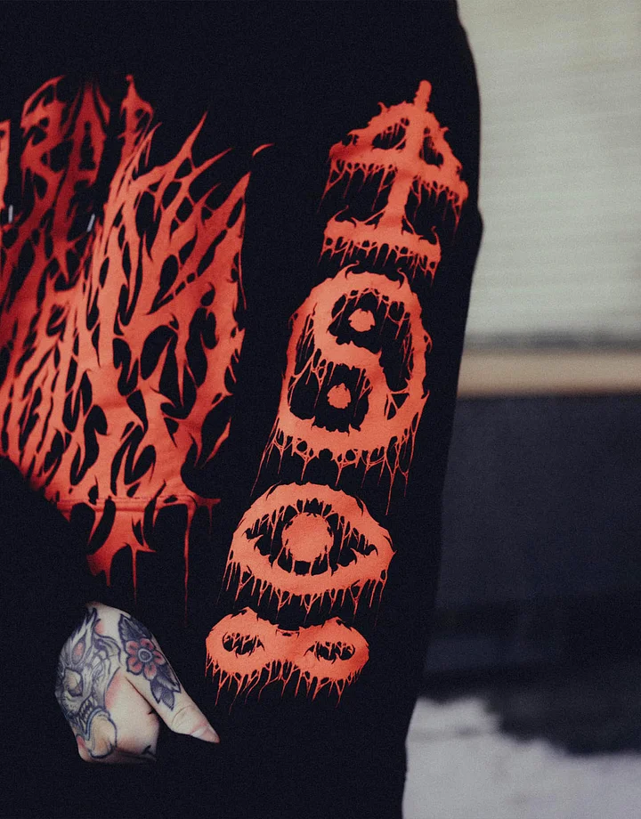Men's Print Hoodie Rock Hip Hop Hoodie Lixishop 