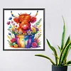 >SALE<DIY Partial Special Shaped Drill Diamond Painting Coloured Buckets Cattle30x30cm