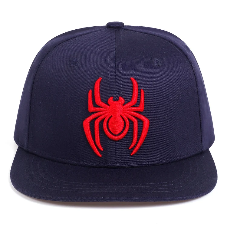 Spider Embroidery Baseball Cap Snapback Trucker Outdoor Sports Shade Hat Men Punk Hip hop Cap Adjustable hats Bone