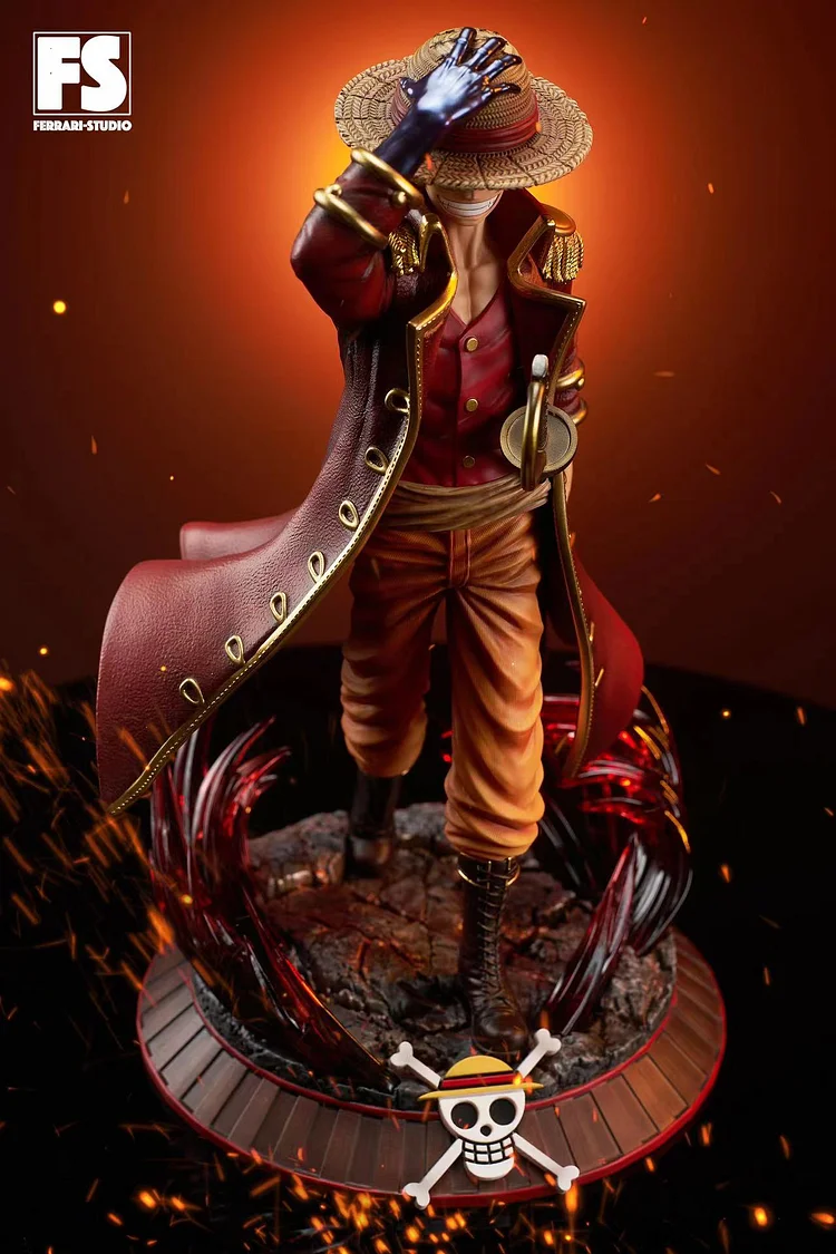 In-stock Ferrari Studio - One Piece - Luffy 1/6 Statue(GK)-