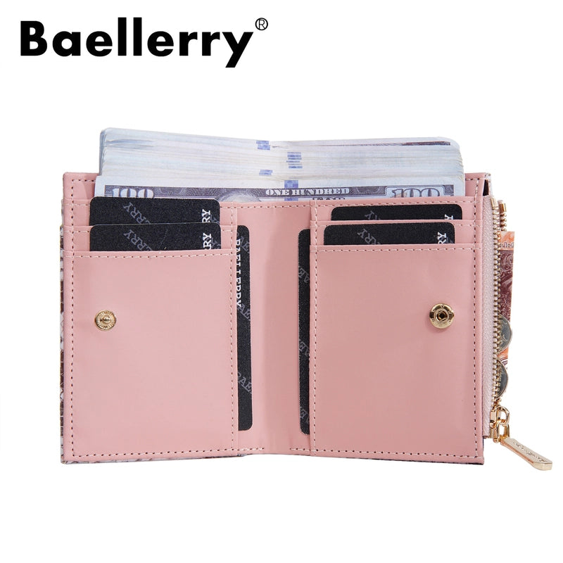 Women’s Animal Pu Leather Zipper Wallets