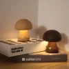  Wooden Mushroom LED Table Lamp