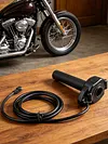 Full Twist Throttle for Surron Smooth Acceleration Control Ebike Throttle Grip Cable Kit Compatible for Ridstar Q20 Electric Dirt Bike
