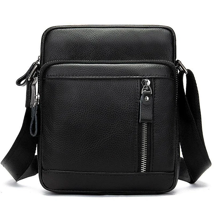 Men's High Quality Multifunctional Large Capacity Leather Shoulder Bag Crossbody Bag