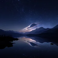 Lake of Stars - Diamond Painting