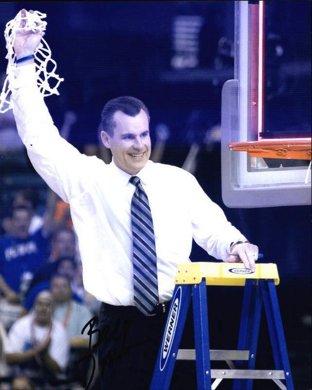 Billy Donovan signed NBA basketball 8x10 Photo Poster painting W/Certificate Autographed 001