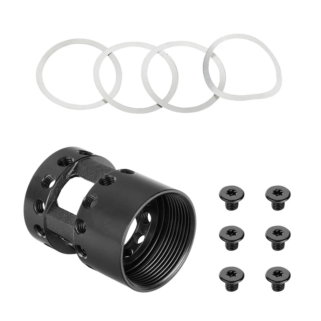 ohhunt® AR15 Lightweight Slim M-lok Handguard with Steel Barrel Nut - Desert Tan Color