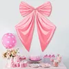 Large Bow Decor Satin Ribbon Bow Tie Giant Hanging Bowknot Party Wall Decoration