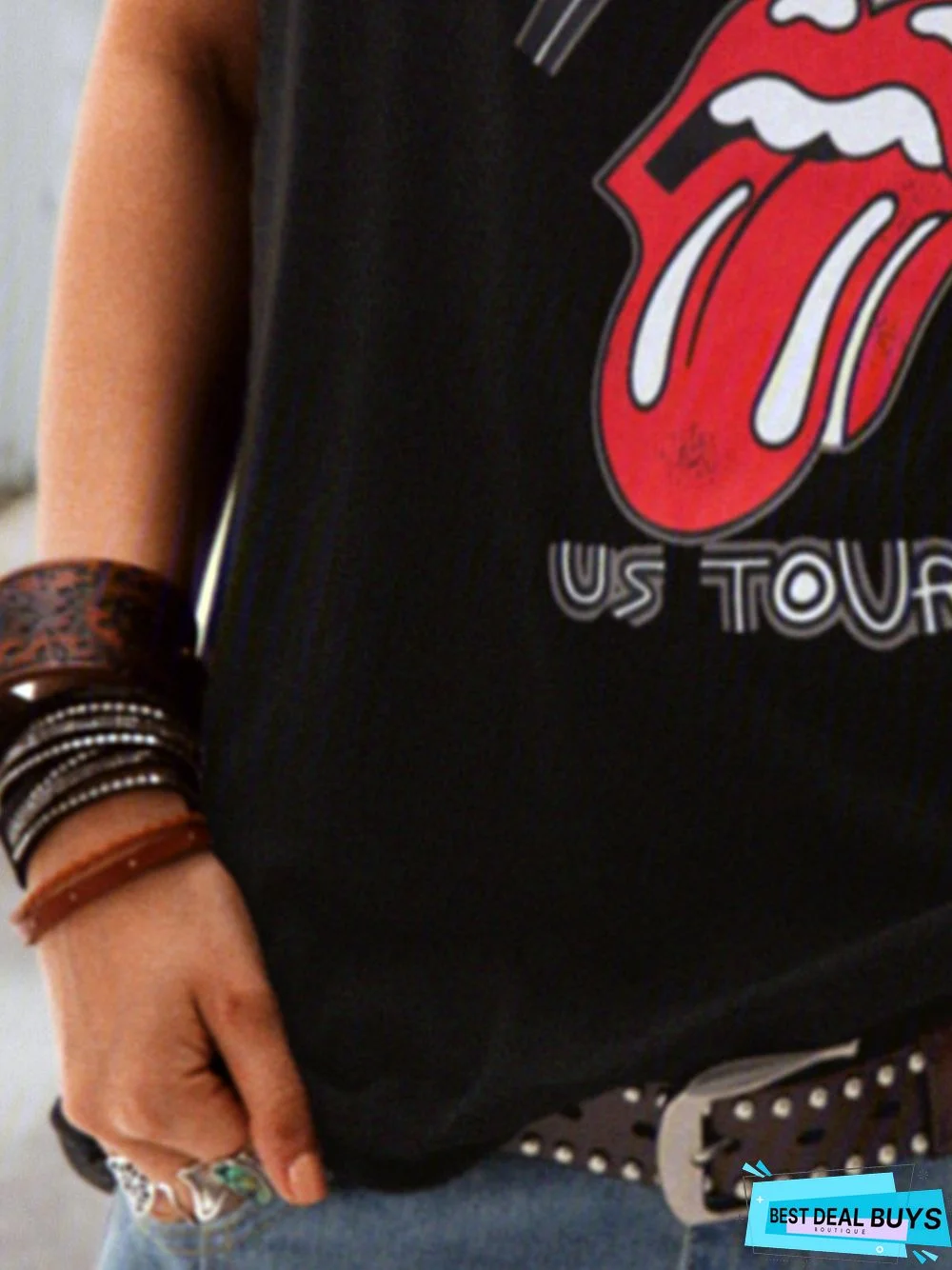 Plus size Printing Tops