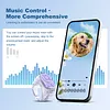 Scrolling Ring Remote Control Page Turner BT Camera Remote Fingertip Wireless Scroller Page Turner Clicker Compatible for iPhone Android Phone
