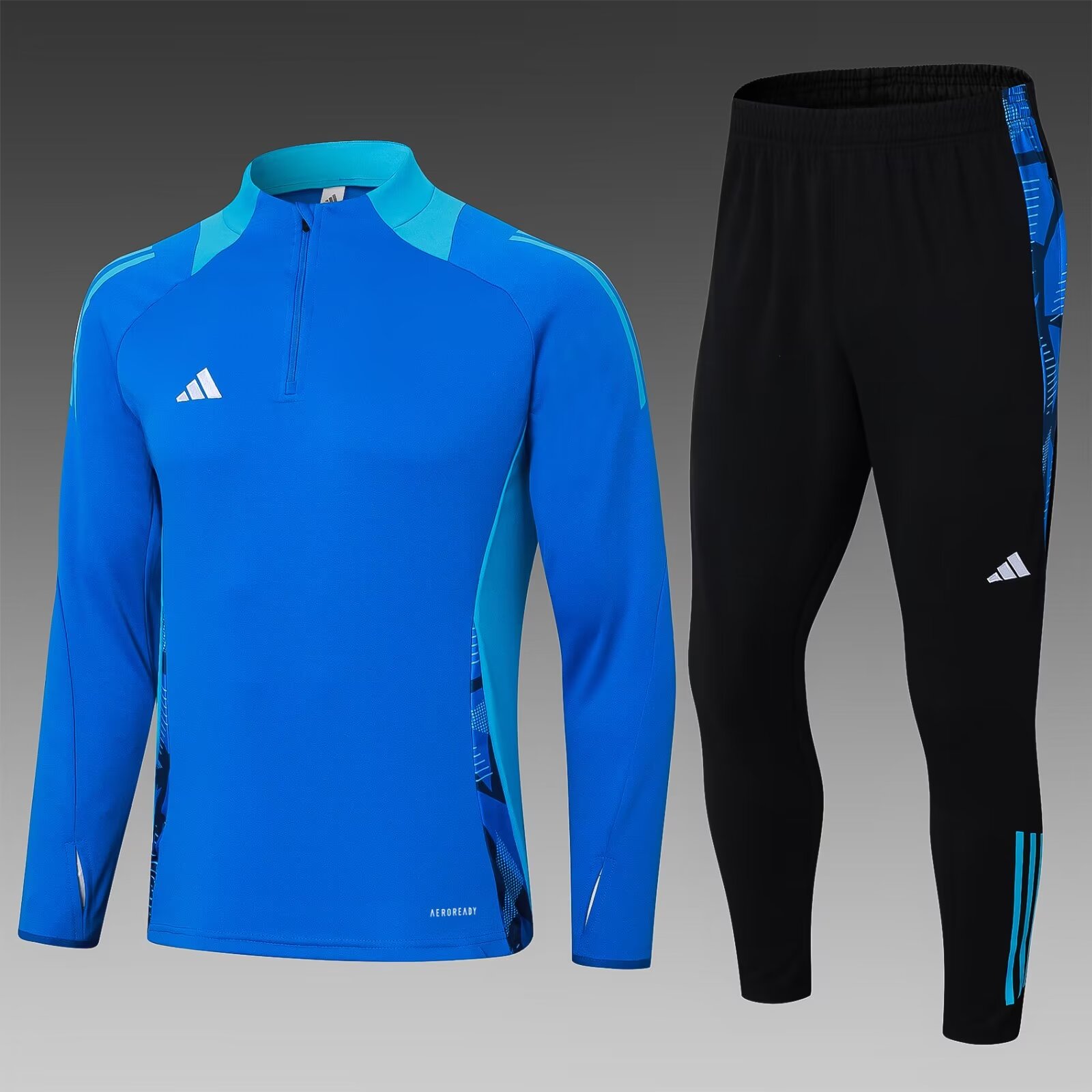 2406 Models Half-Pull Blue Uncrowned Sportswear