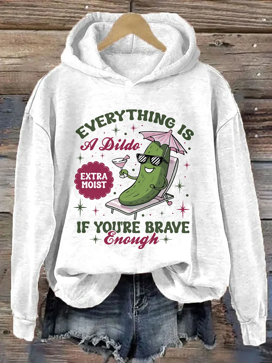 Everything Is If You're Brave Hoodie