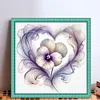 Love Pansy-11CT Stamped/Counted Cross Stitch 40*40cm/15.75*15.75in tapestrymarket