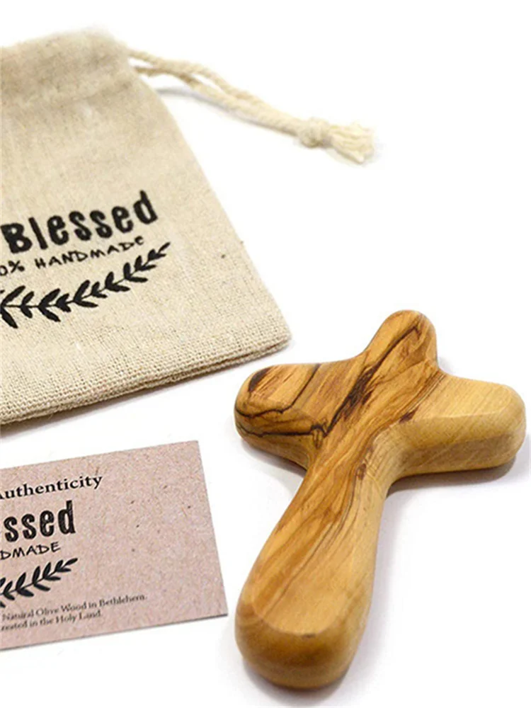 Christian Handcraft Wooden Cross For Pray